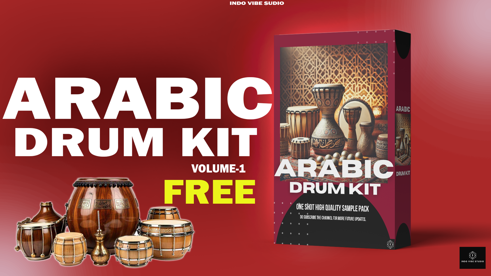 Free Arabic Drum Kit volume-1