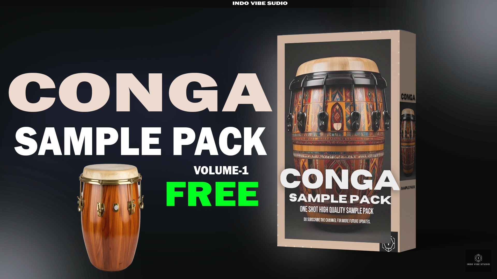 FREE CONGA SAMPLE PACK VOL – 1